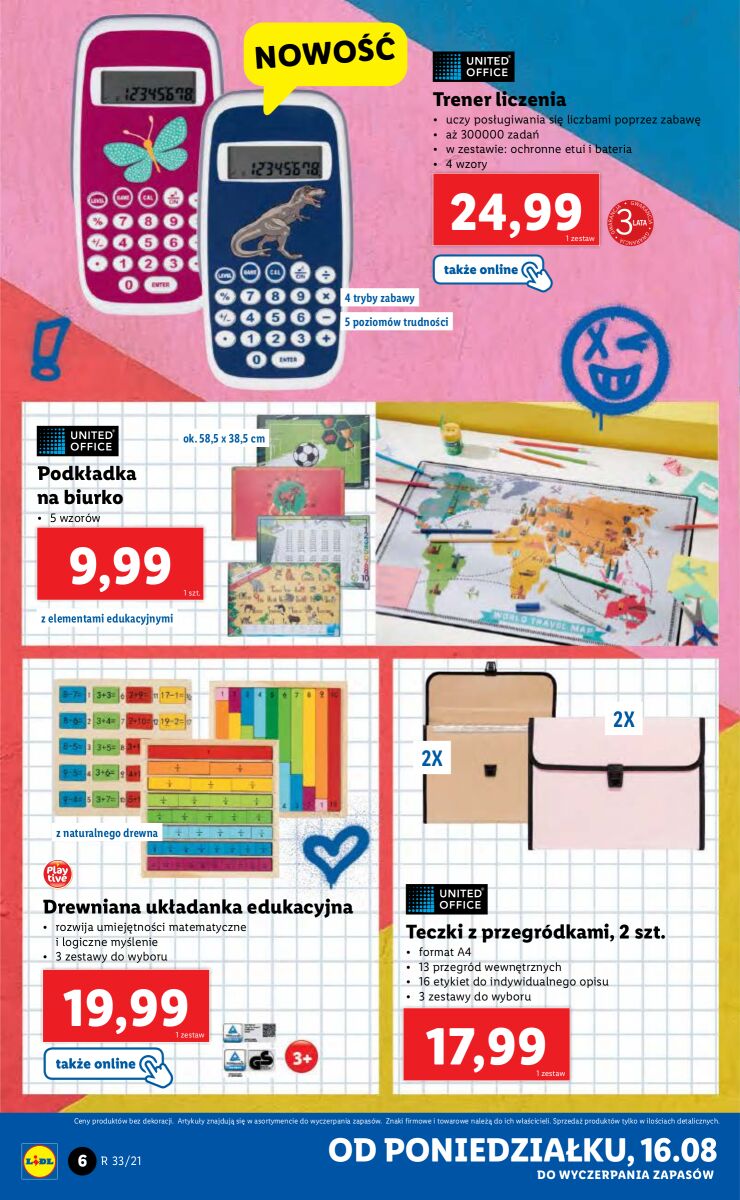 Gazetka OFERTA WAŻNA OD 16.08 DO 21.08