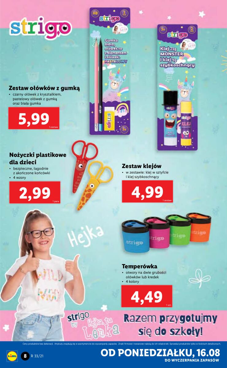 Gazetka OFERTA WAŻNA OD 16.08 DO 21.08