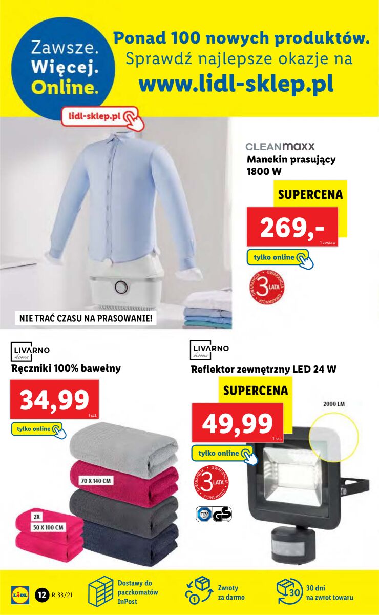 Gazetka OFERTA WAŻNA OD 16.08 DO 21.08