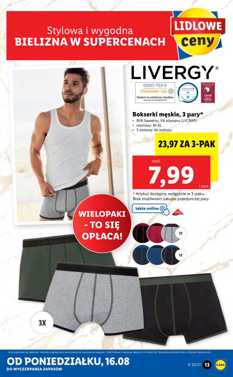 Gazetka OFERTA WAŻNA OD 16.08 DO 21.08