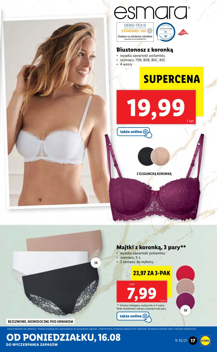 Gazetka OFERTA WAŻNA OD 16.08 DO 21.08