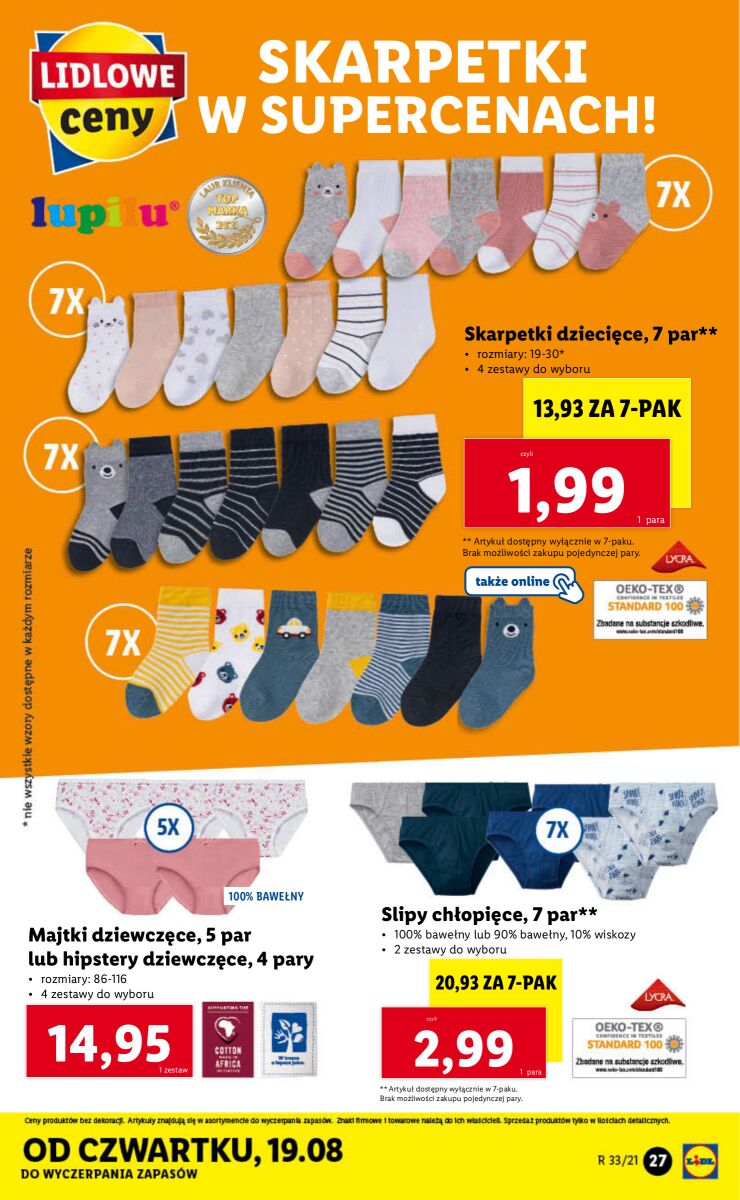 Gazetka OFERTA WAŻNA OD 16.08 DO 21.08