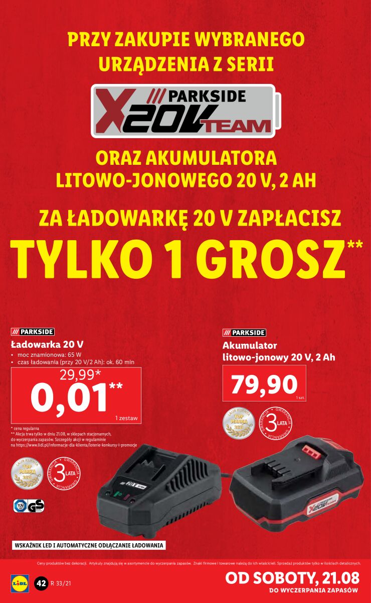 Gazetka OFERTA WAŻNA OD 16.08 DO 21.08