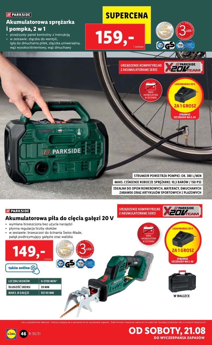 Gazetka OFERTA WAŻNA OD 16.08 DO 21.08