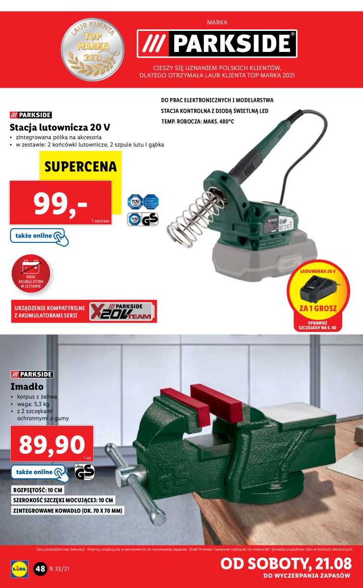 Gazetka OFERTA WAŻNA OD 16.08 DO 21.08