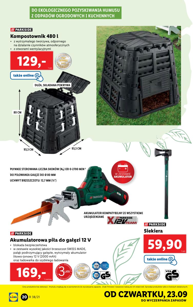 Gazetka OFERTA WAŻNA OD 20.09 DO 26.09