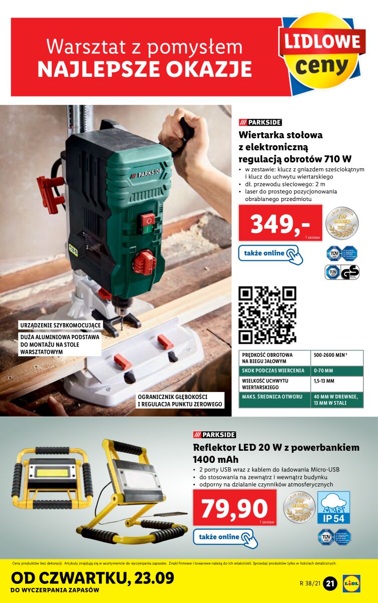 Gazetka OFERTA WAŻNA OD 20.09 DO 26.09
