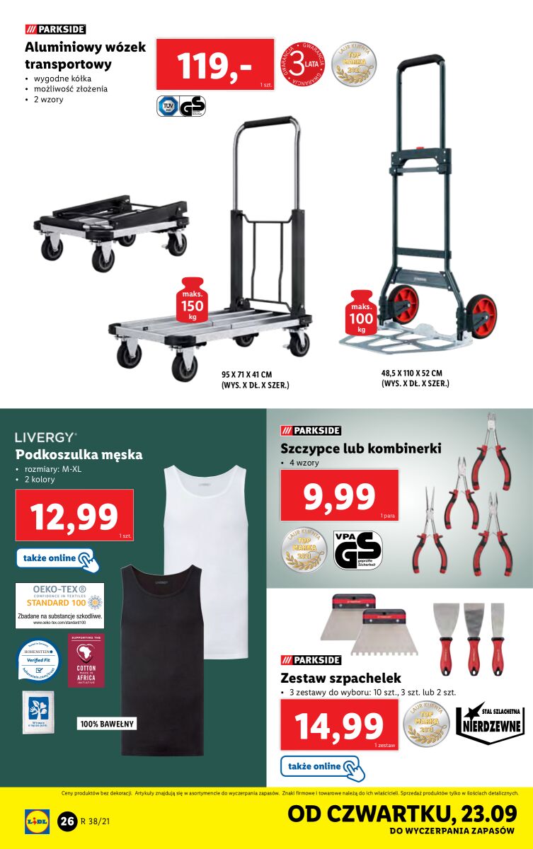 Gazetka OFERTA WAŻNA OD 20.09 DO 26.09