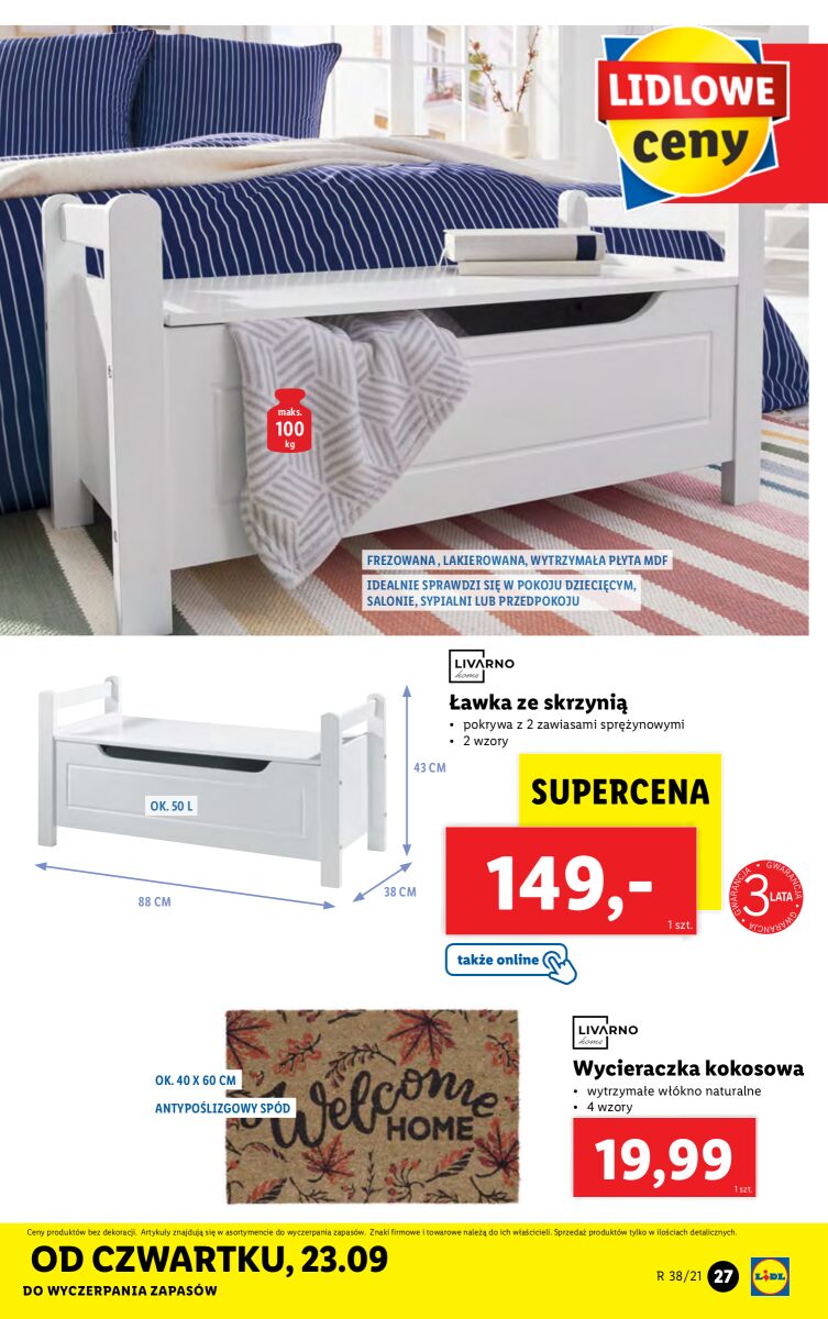 Gazetka OFERTA WAŻNA OD 20.09 DO 26.09