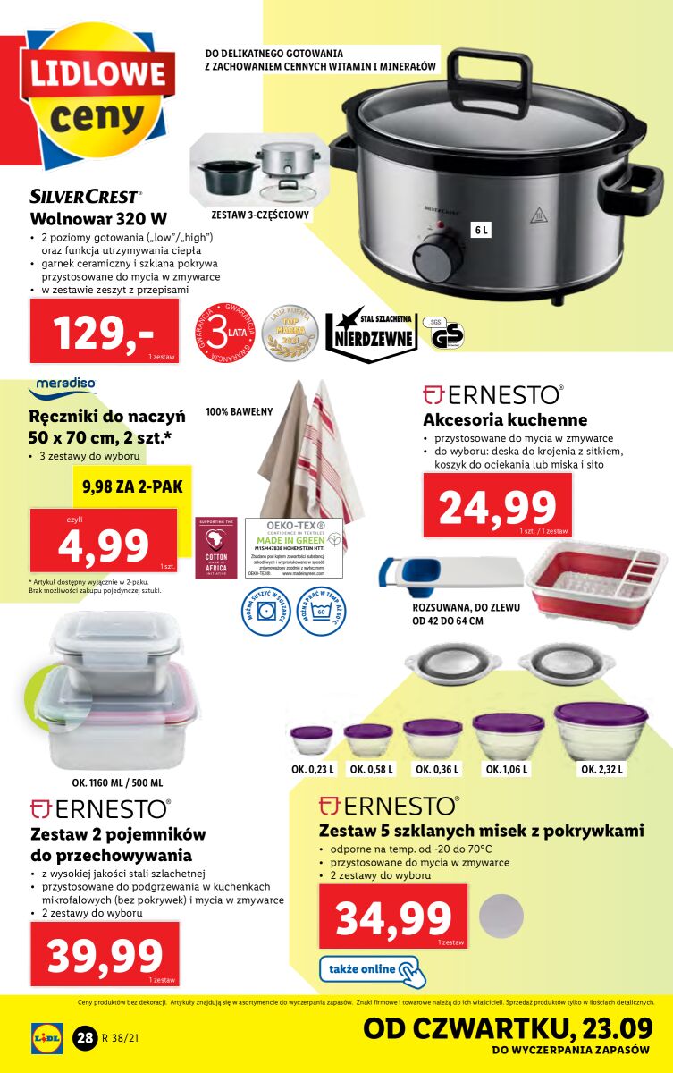 Gazetka OFERTA WAŻNA OD 20.09 DO 26.09