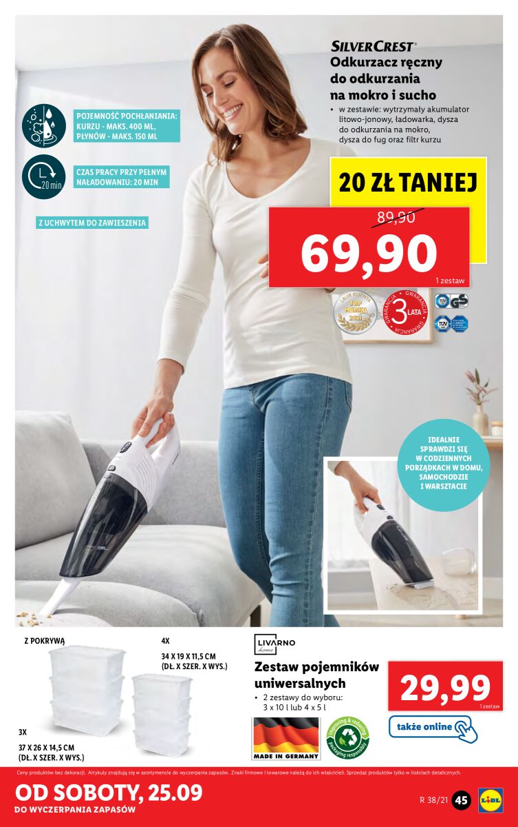 Gazetka OFERTA WAŻNA OD 20.09 DO 26.09