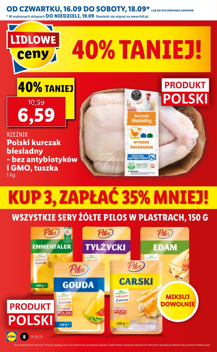 Gazetka OFERTA WAŻNA OD 16.09 DO 19.09