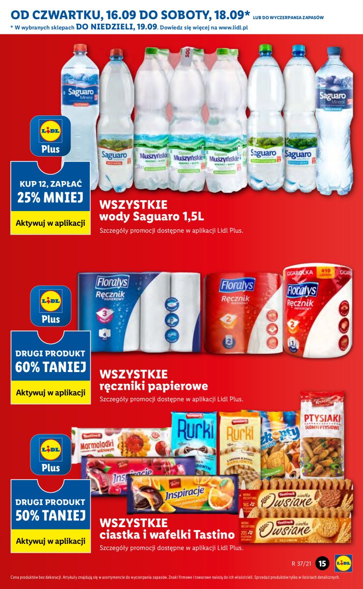 Gazetka OFERTA WAŻNA OD 16.09 DO 19.09