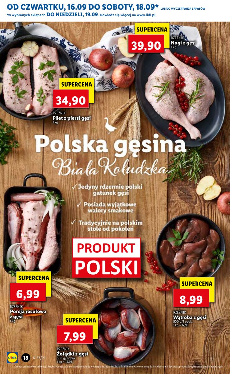 Gazetka OFERTA WAŻNA OD 16.09 DO 19.09