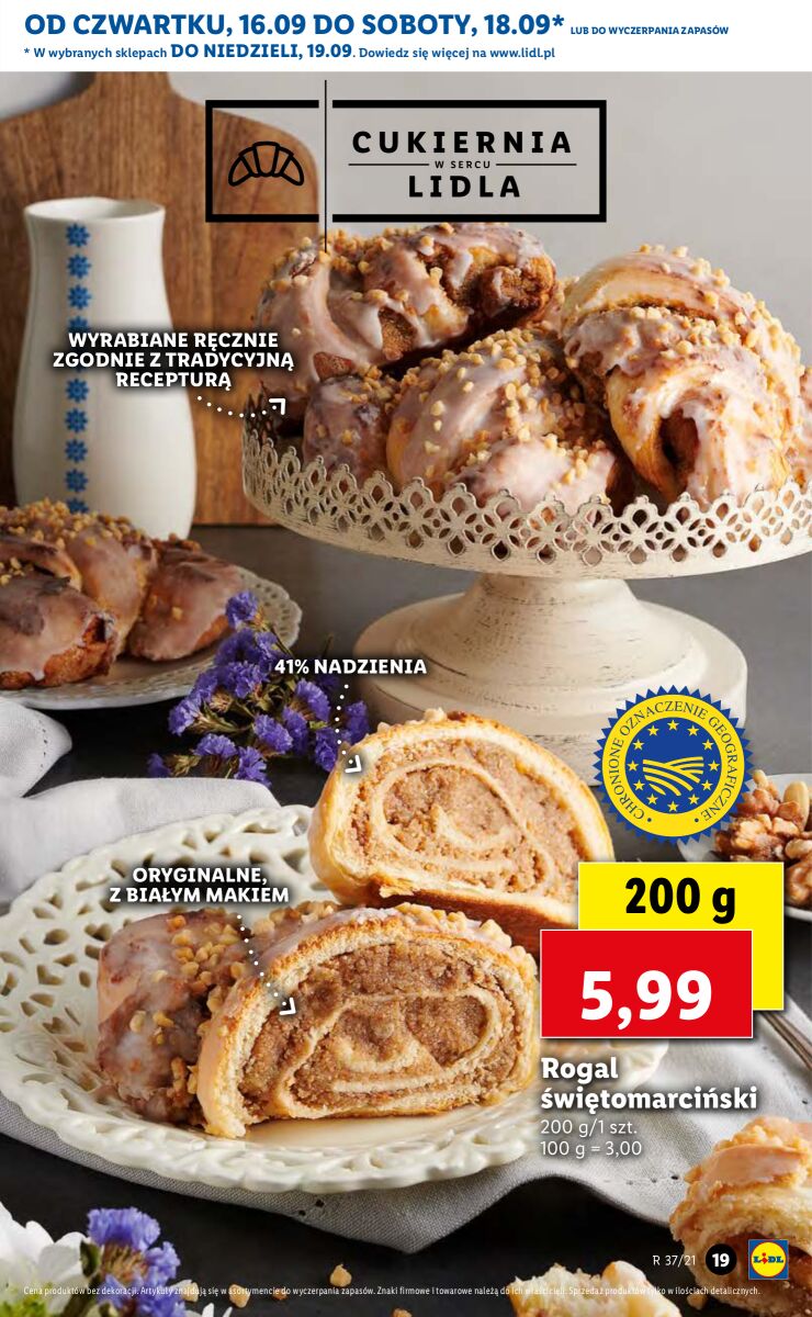 Gazetka OFERTA WAŻNA OD 16.09 DO 19.09