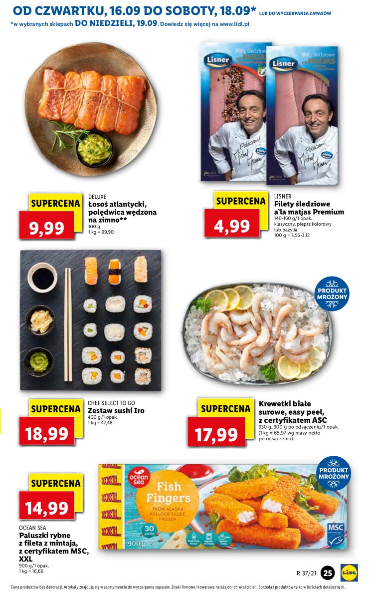 Gazetka OFERTA WAŻNA OD 16.09 DO 19.09