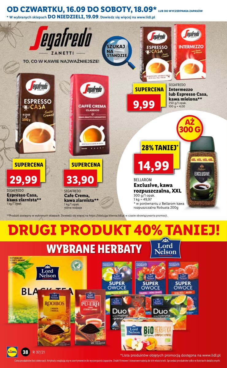Gazetka OFERTA WAŻNA OD 16.09 DO 19.09
