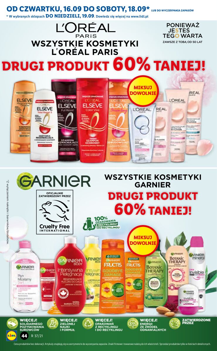 Gazetka OFERTA WAŻNA OD 16.09 DO 19.09