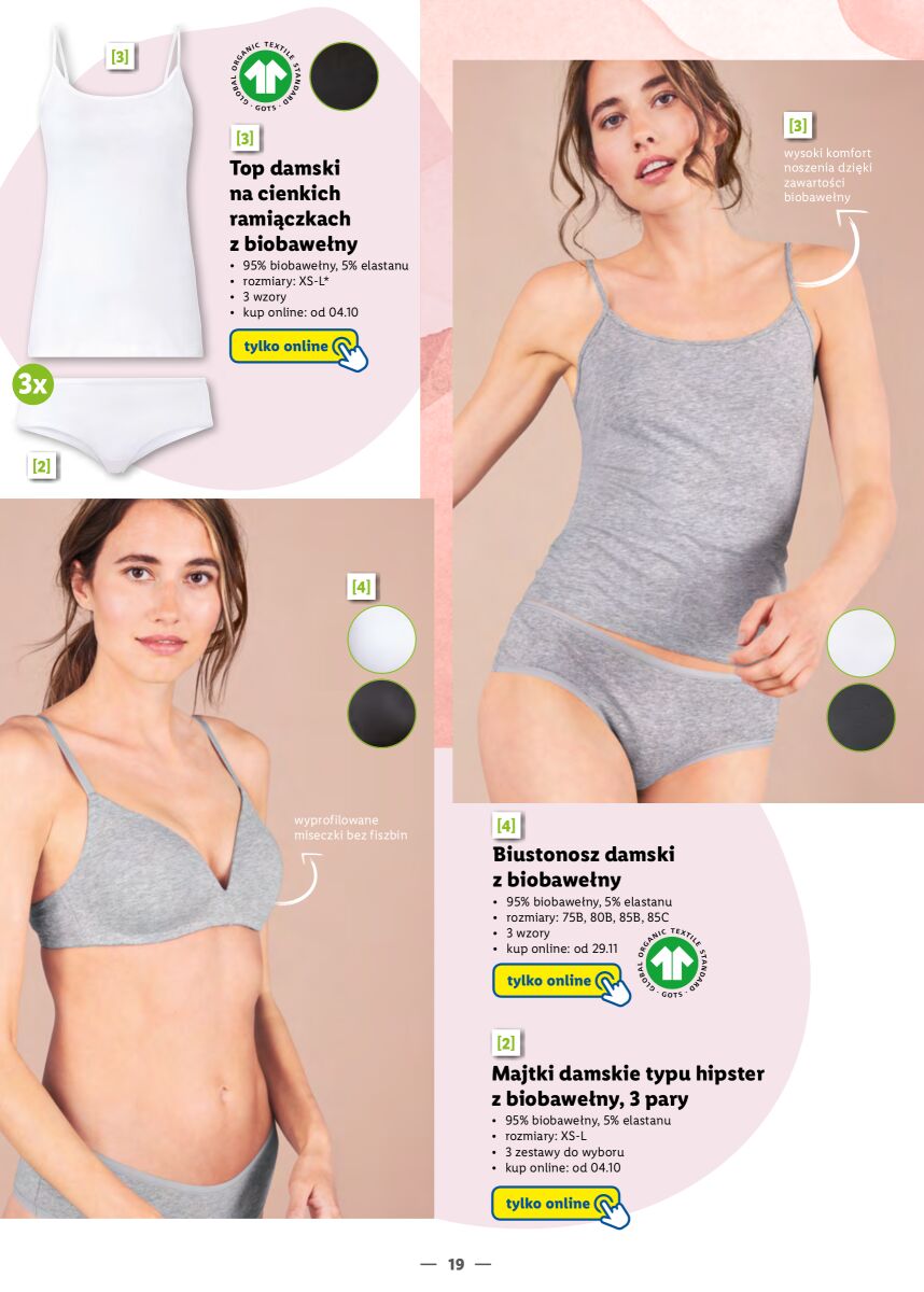 Gazetka KATALOG BIELIZNY DAMSKIEJ