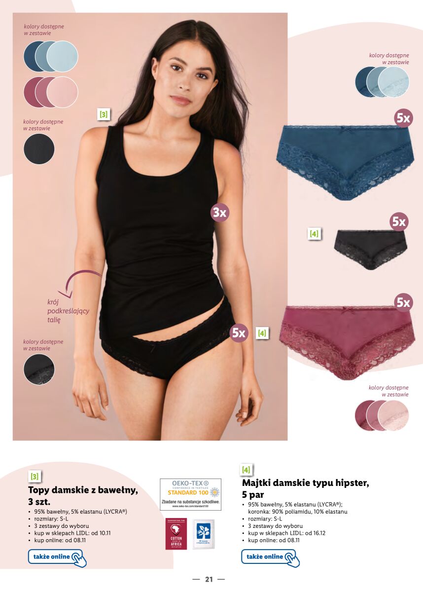 Gazetka KATALOG BIELIZNY DAMSKIEJ