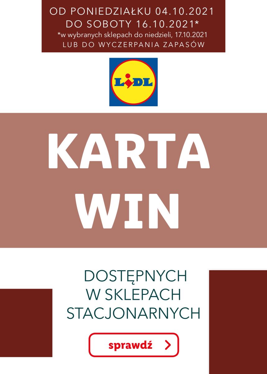 Gazetka KARTA WIN