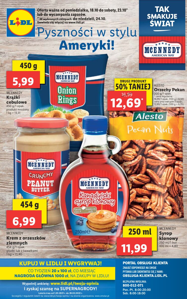 Gazetka OFERTA WAŻNA OD 18.10 DO 24.10