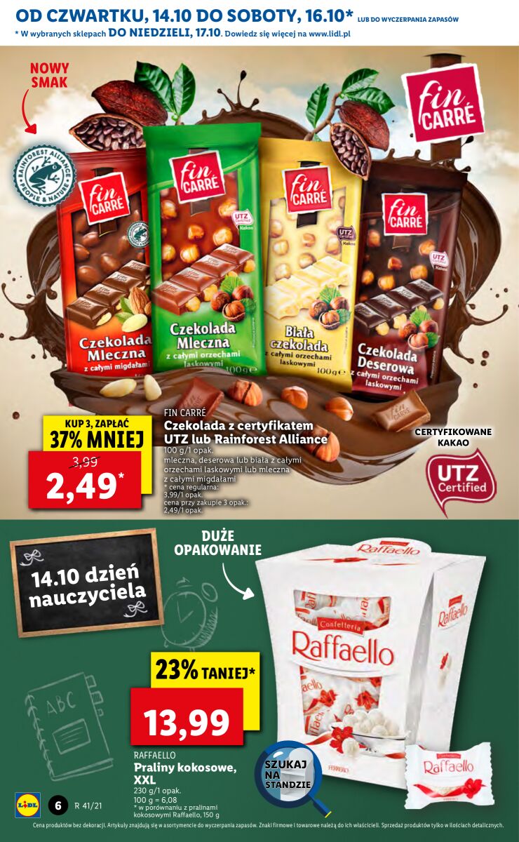 Gazetka OFERTA WAŻNA OD 14.10 DO 17.10