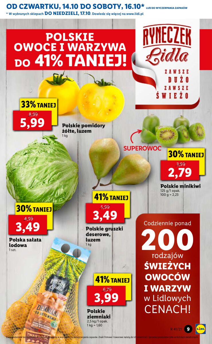 Gazetka OFERTA WAŻNA OD 14.10 DO 17.10