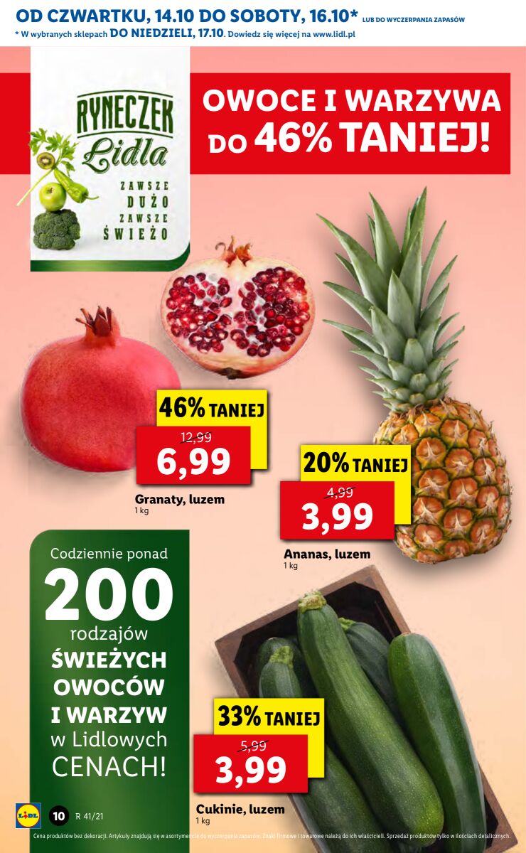 Gazetka OFERTA WAŻNA OD 14.10 DO 17.10