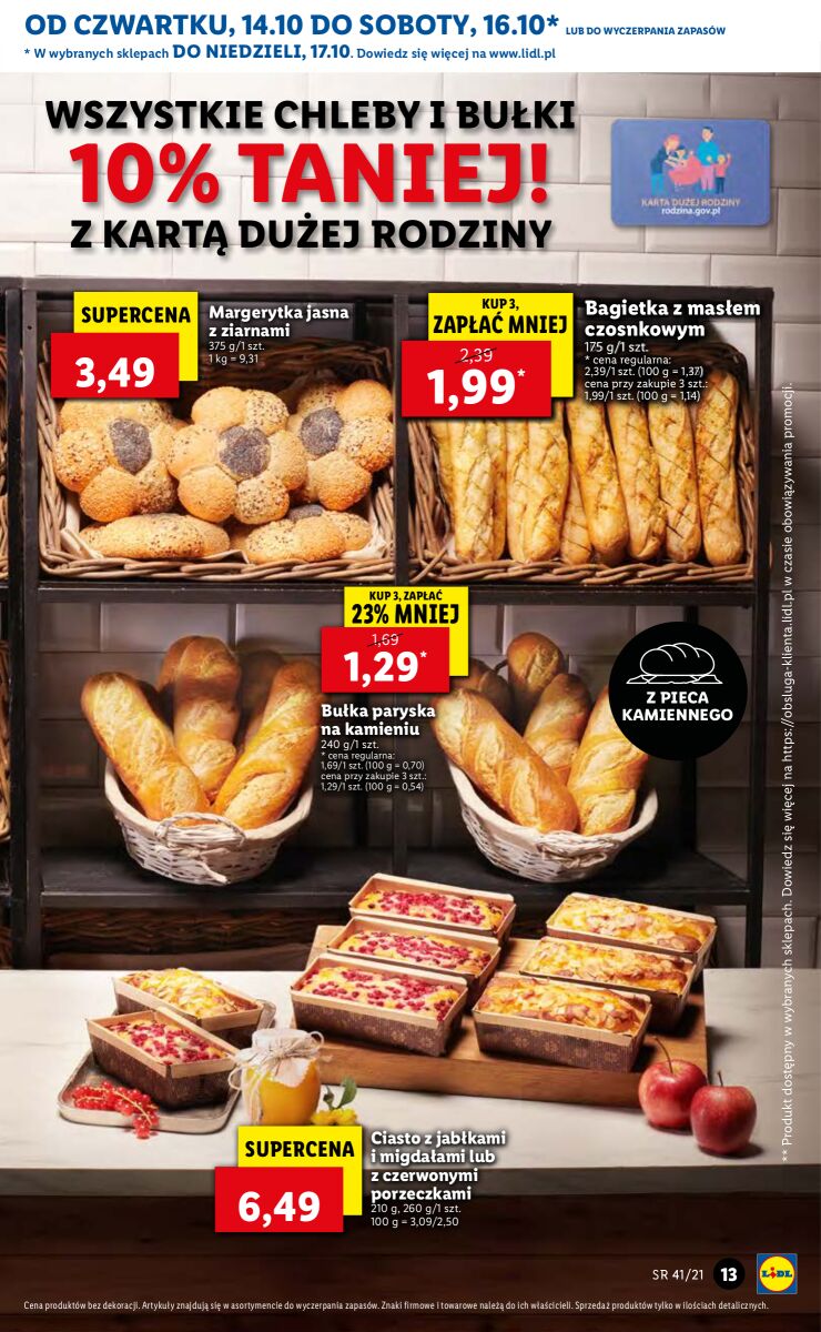 Gazetka OFERTA WAŻNA OD 14.10 DO 17.10