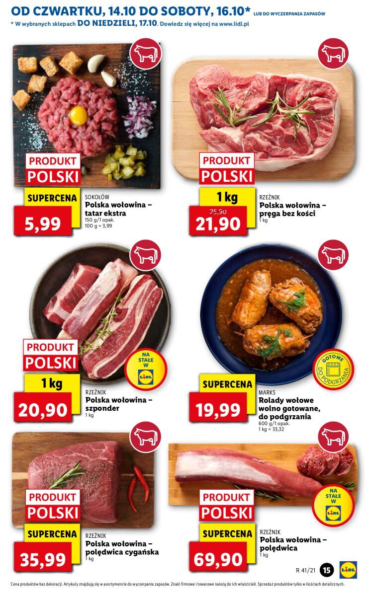 Gazetka OFERTA WAŻNA OD 14.10 DO 17.10