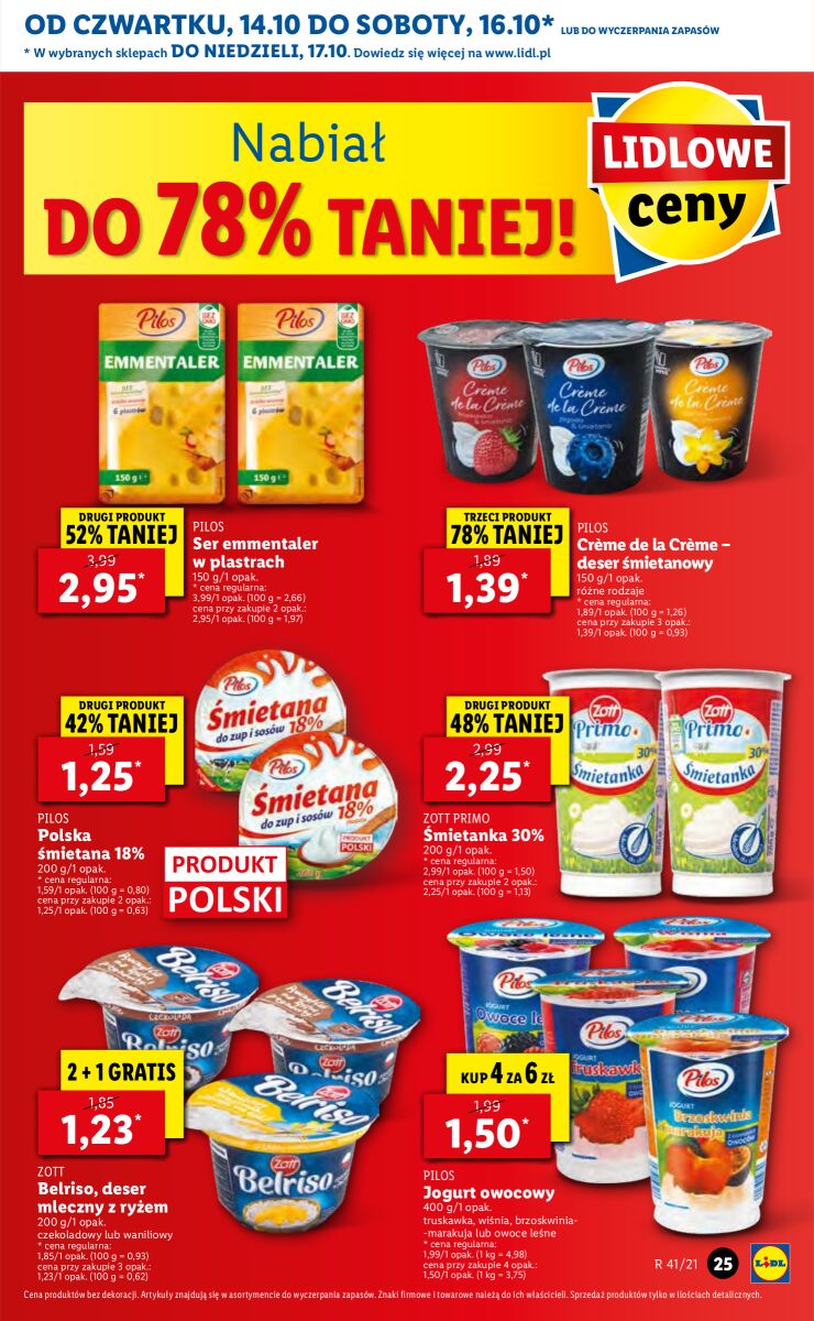 Gazetka OFERTA WAŻNA OD 14.10 DO 17.10