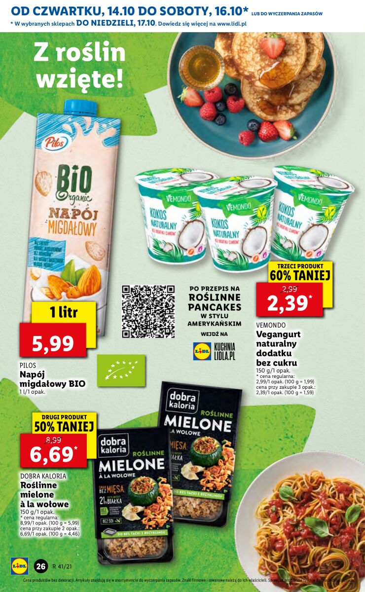 Gazetka OFERTA WAŻNA OD 14.10 DO 17.10