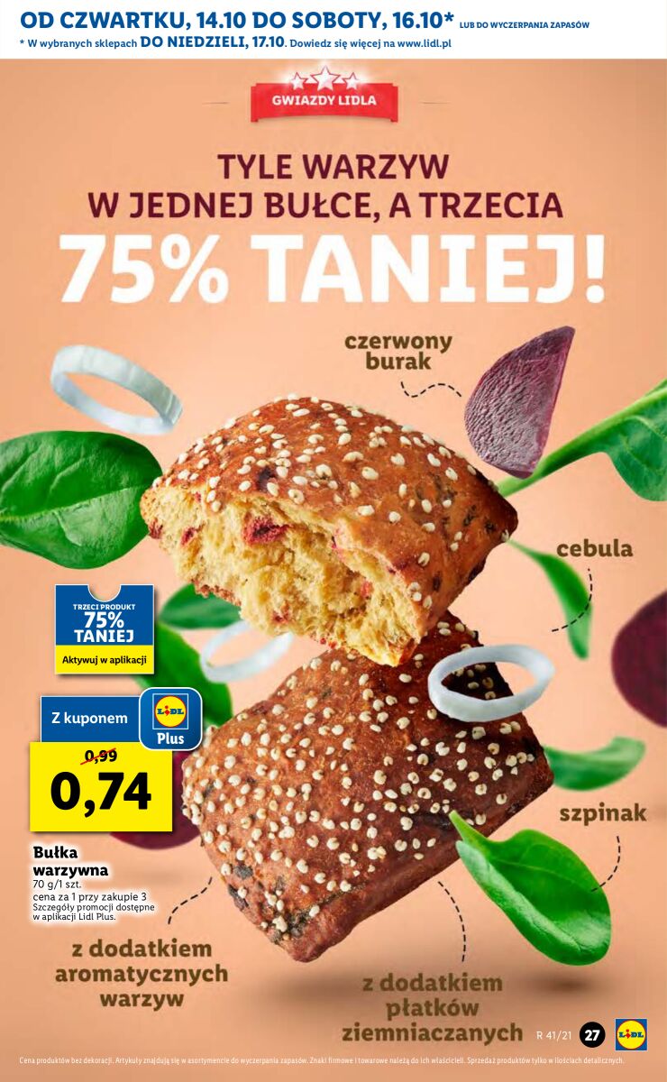 Gazetka OFERTA WAŻNA OD 14.10 DO 17.10