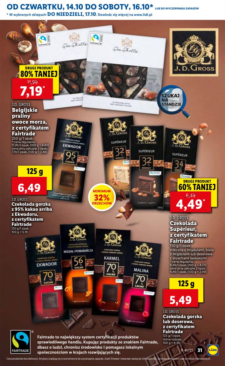 Gazetka OFERTA WAŻNA OD 14.10 DO 17.10