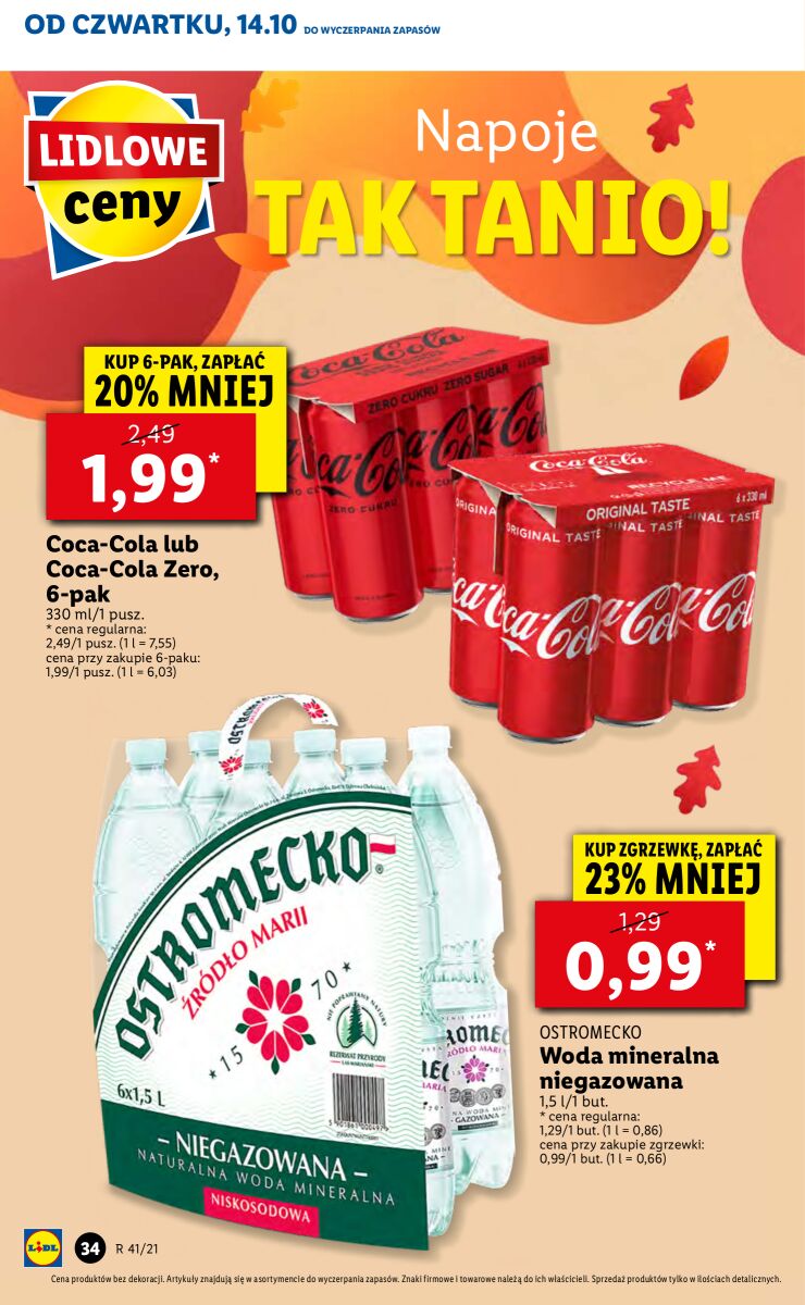 Gazetka OFERTA WAŻNA OD 14.10 DO 17.10