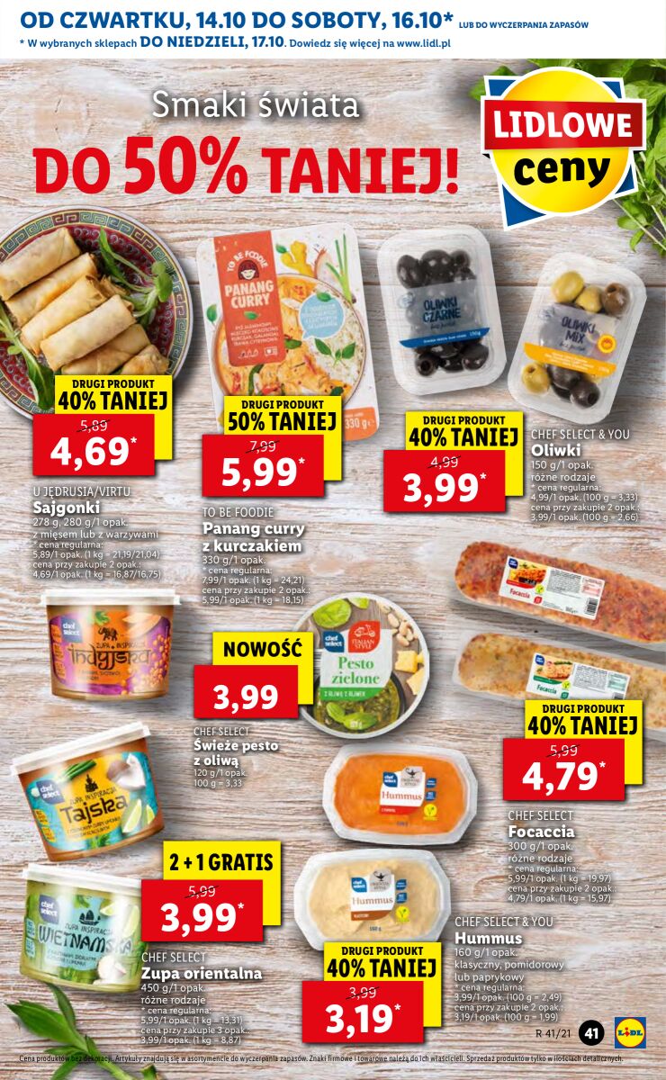 Gazetka OFERTA WAŻNA OD 14.10 DO 17.10