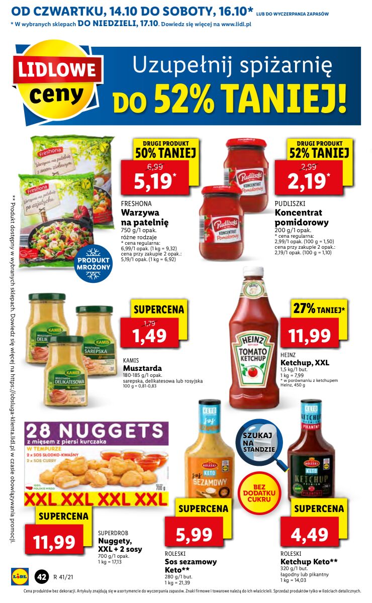 Gazetka OFERTA WAŻNA OD 14.10 DO 17.10
