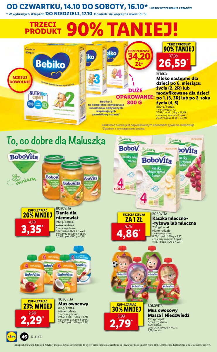 Gazetka OFERTA WAŻNA OD 14.10 DO 17.10