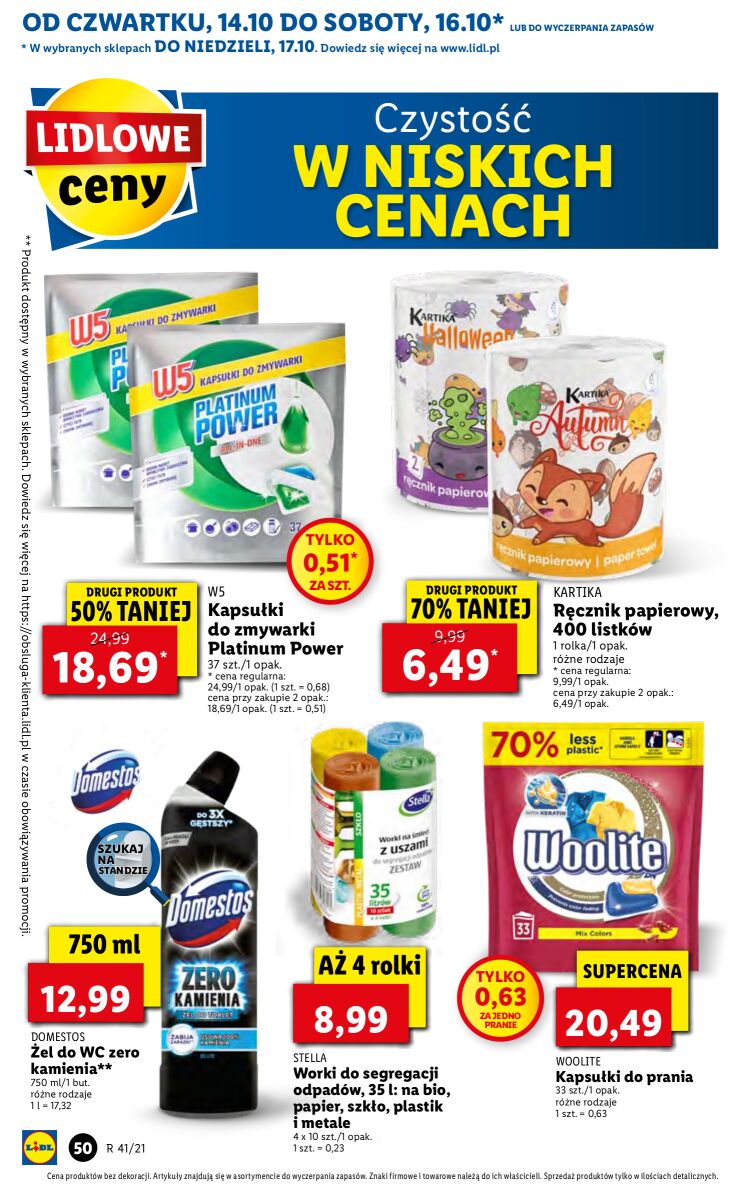 Gazetka OFERTA WAŻNA OD 14.10 DO 17.10