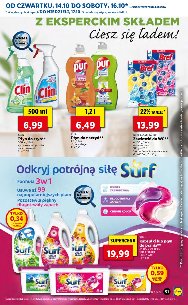 Gazetka OFERTA WAŻNA OD 14.10 DO 17.10