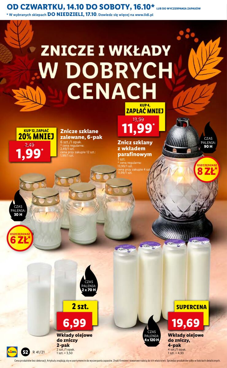 Gazetka OFERTA WAŻNA OD 14.10 DO 17.10