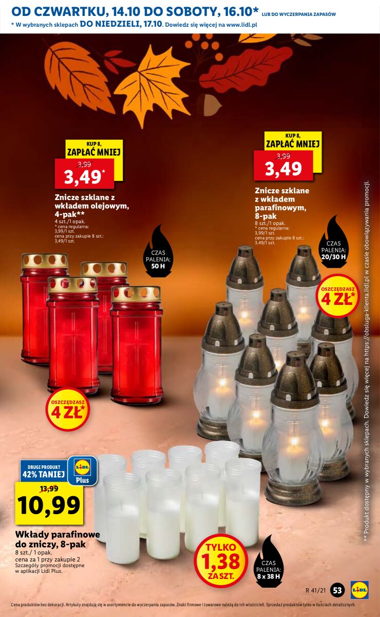 Gazetka OFERTA WAŻNA OD 14.10 DO 17.10