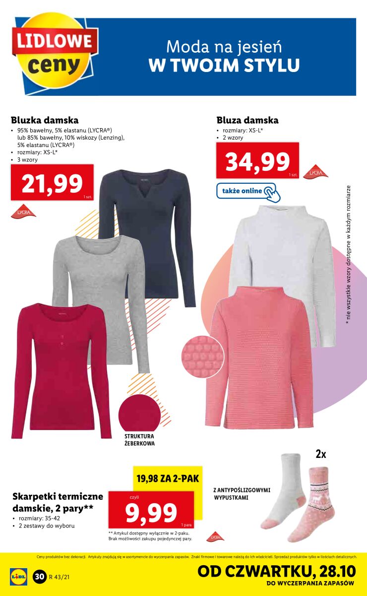 Gazetka OFERTA WAŻNA OD 25.10 DO 31.10