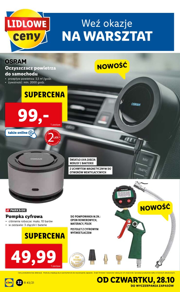 Gazetka OFERTA WAŻNA OD 25.10 DO 31.10