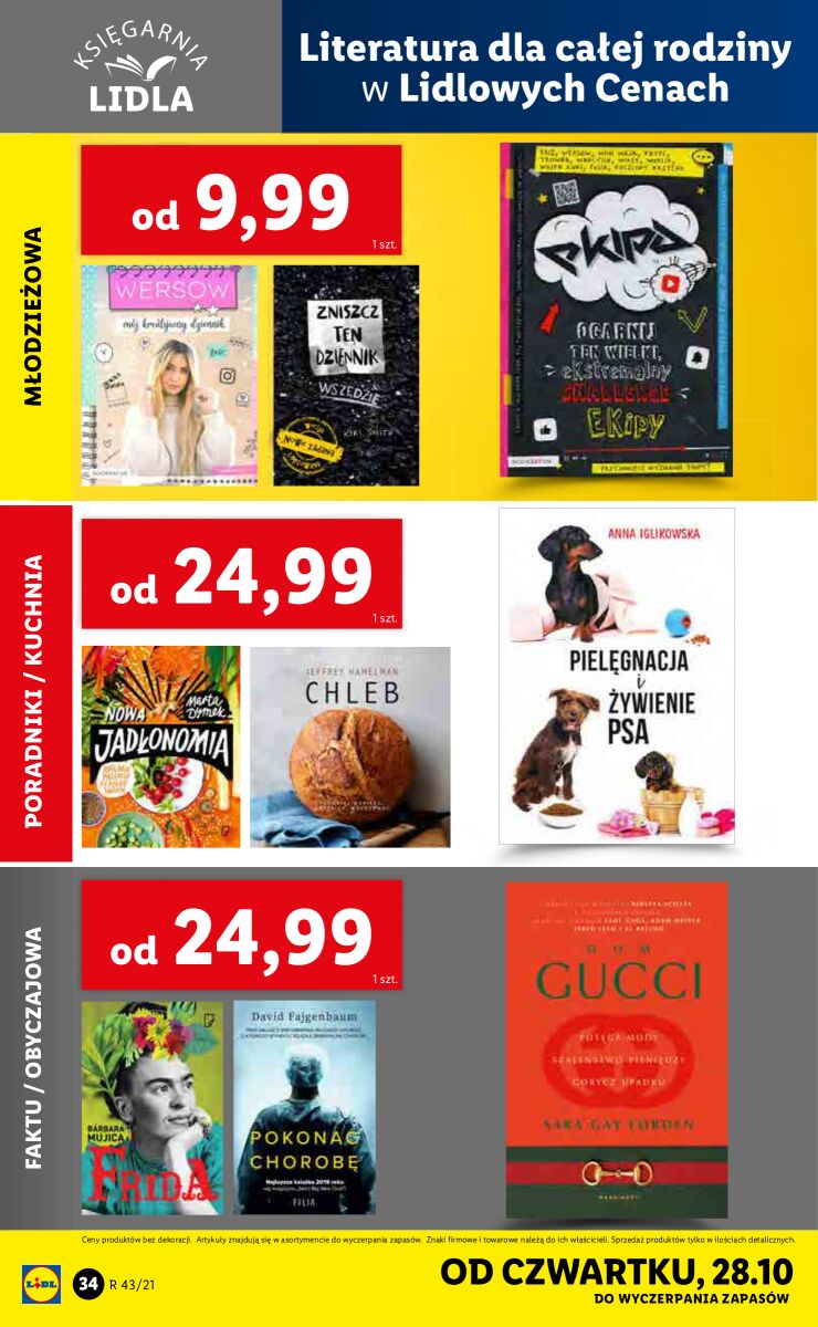 Gazetka OFERTA WAŻNA OD 25.10 DO 31.10