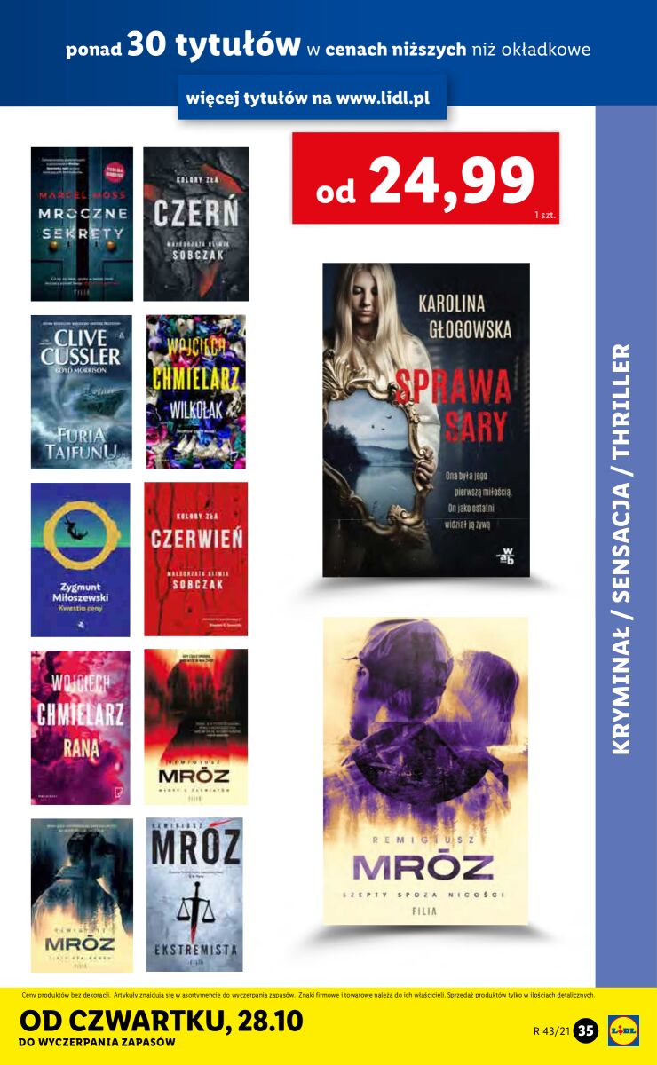 Gazetka OFERTA WAŻNA OD 25.10 DO 31.10