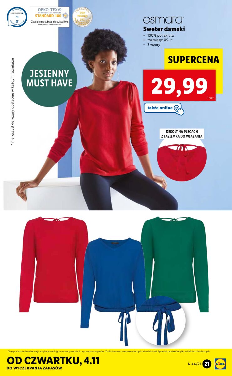 Gazetka OFERTA WAŻNA OD 25.10 DO 31.10