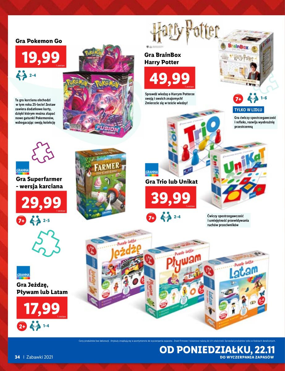 Gazetka KATALOG ZABAWKI 2021