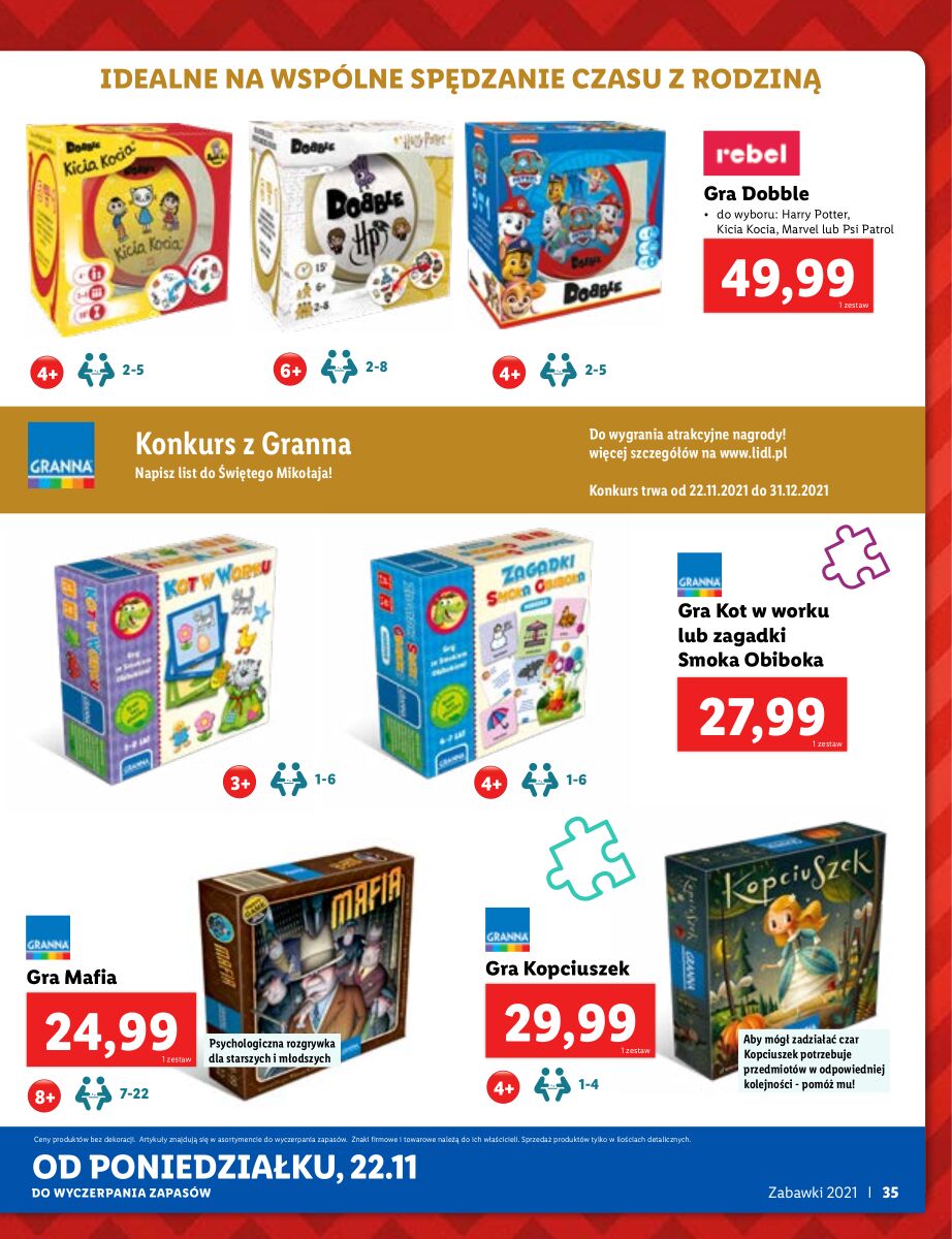 Gazetka KATALOG ZABAWKI 2021